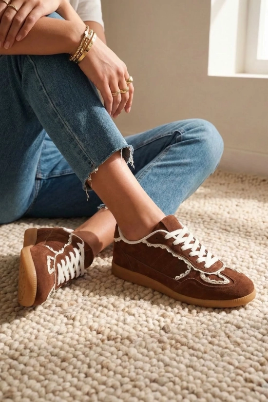 Sneakers Casual Romantic - Marrón PIANNO39 2