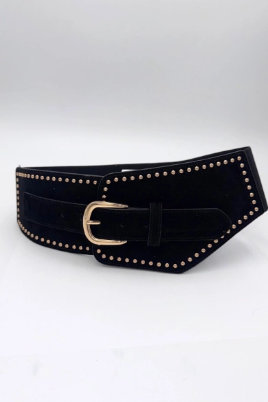 Cinturón Elastico Corset - Negro Pianno39