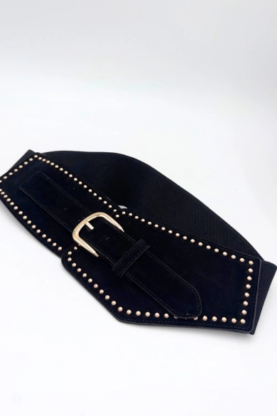 Cinturón Elastico Corset - Negro Pianno39 2