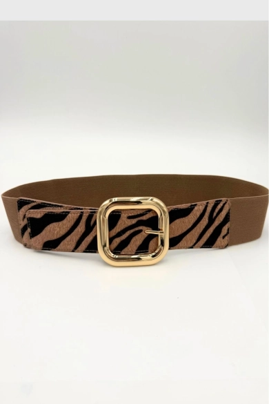 Cinturón Elastico Animal Chic - Cebra Pianno39