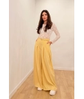 Pantalón Palazo Mist - Amarillo Pianno39