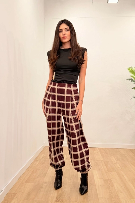 Pantalón Jogger Pikelo - Burdeos Pianno39