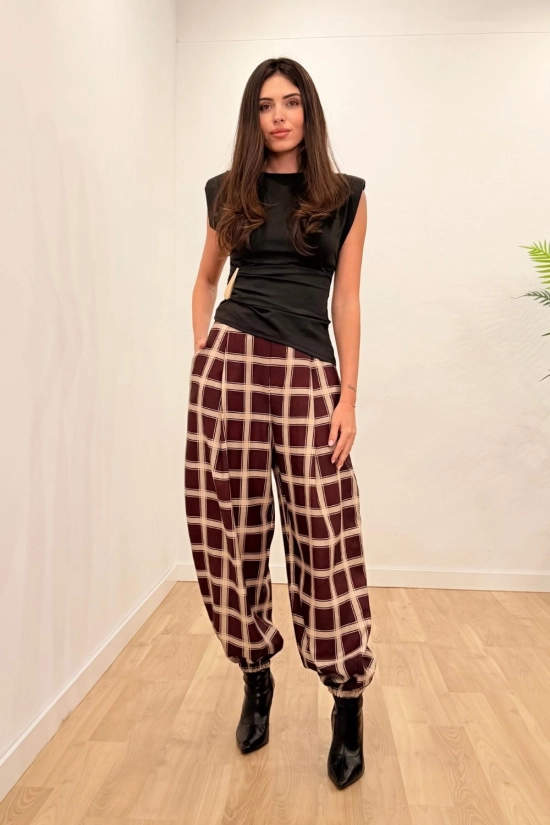 Pantalón Jogger Pikelo - Burdeos Pianno39 2