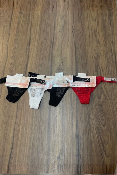 Pack 4 Tangas Luxury pianno39