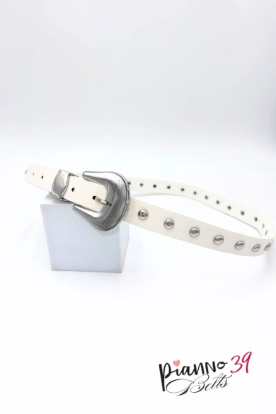 Cinturón Spark - Blanco Pianno39 2