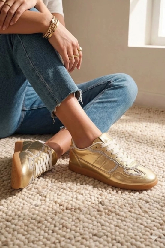 Sneakers Casual Romantic - Oro PIANNO39