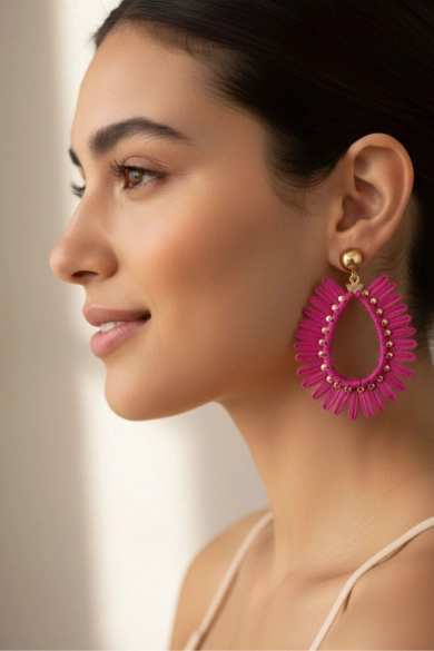 Pendientes Core - Fucsia Pianno39 2