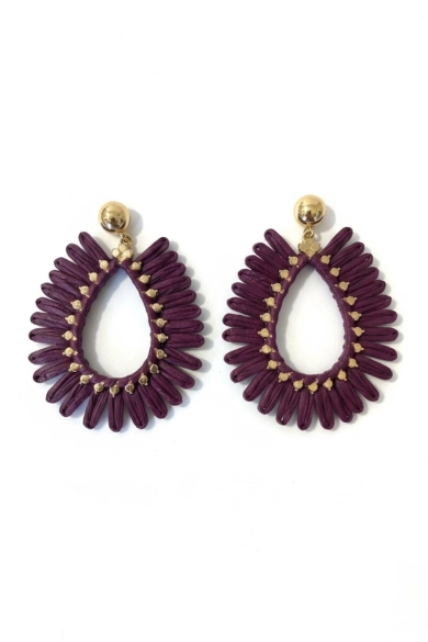 Pendientes Core - Morado Pianno39