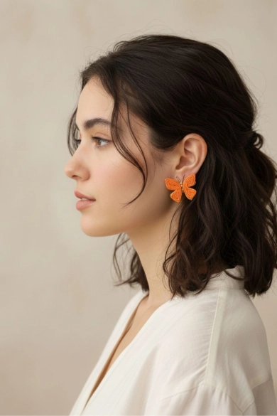 Pendientes Ezia - Naranja Pianno39 2