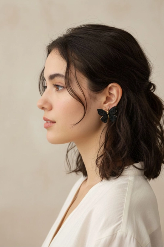 Pendientes Ezia - Negro 2