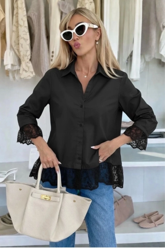 Camisa Nuvol - Negro pianno39 2