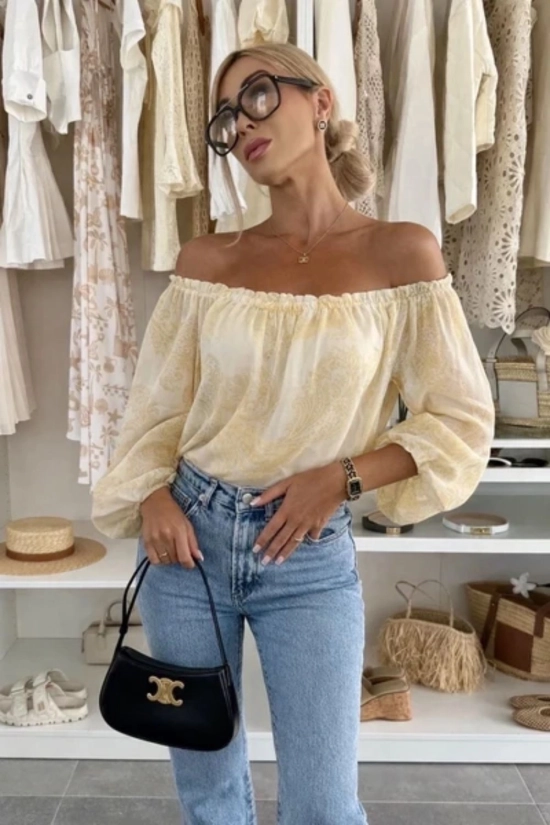 Blusa Ozel- Amarillo pianno39 2