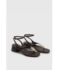 copia de Sandalia De Tacón Samira - Negro