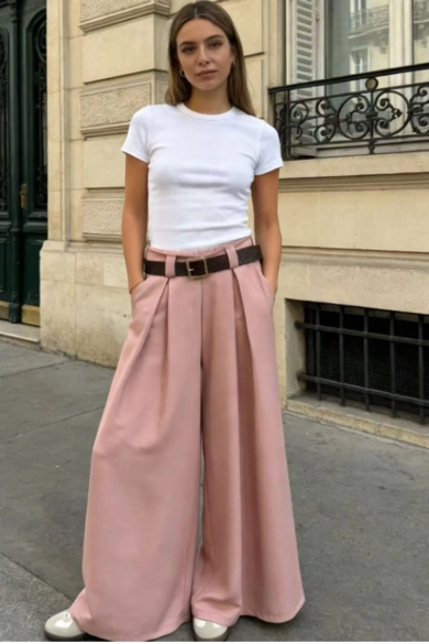 Pantalón Ananda - Rosa pianno39 2