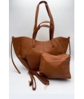 Bolso Shopper Alba - Camel Pianno39