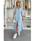 Vestido Crystal - Azul Pianno39
