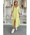 Vestido Crystal - Amarillo Pianno39