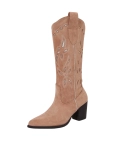 Bota Alta Urban Queen - Beige