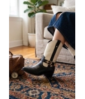 Bota Cowboy Yuma - Negro/Blanco pianno 39