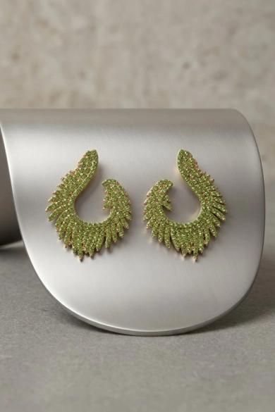 Pendientes Sunrise - Verde Pianno39 2