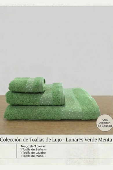 Set de serviettes Musga - Vert Pianno39