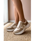 Sneakers casual Karan - Kaki Pianno39