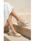 Cuña Carmela - Beige Pianno39