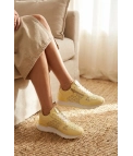 Sneakers Flower - Amarillo