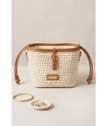 Bolso Bandolera Bucket - Beige Pianno39
