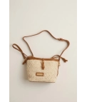 Bolso Bandolera Bucket - Beige Pianno39