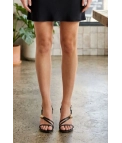 copia de Sandalia de tacón Leile - oro