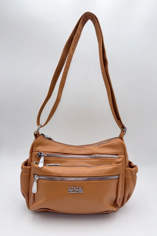 Bolso Bandolera Pamor - Camel Pianno39