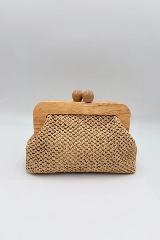 Bolso clutch Soleil - Natural Pianno39