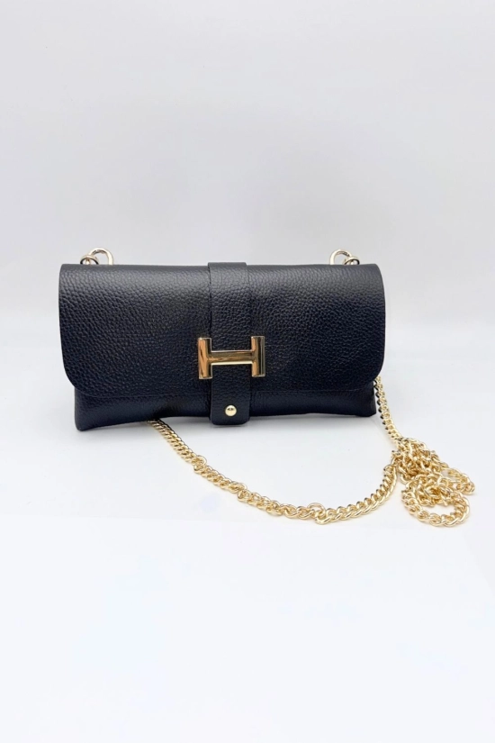 Bolso bandolera Menta - Negro Pianno39 2