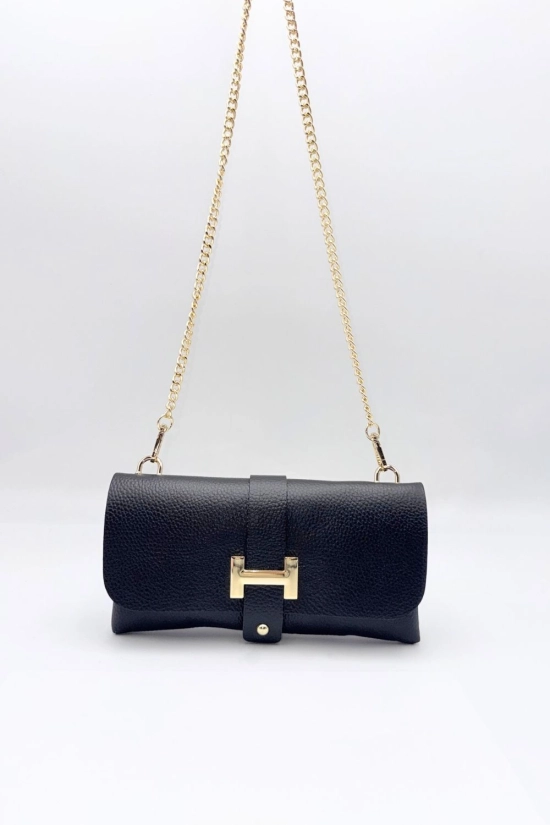 Bolso bandolera Menta - Negro Pianno39