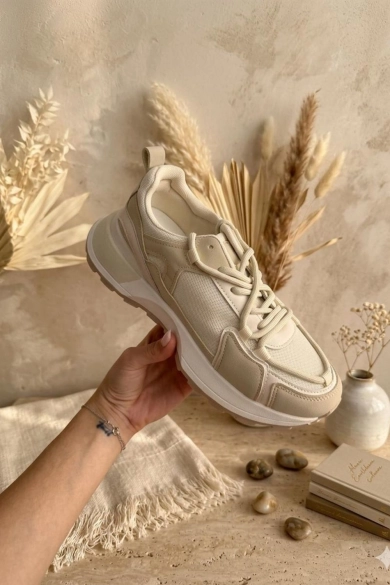 Baskets Tipac - Beige Pianno 39 2