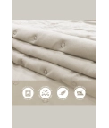 Colcha MiQuitt Atenas - Beige Pianno39