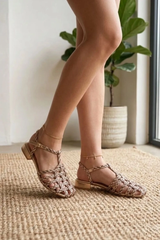 copia de Sandalia Caracas - Beige 2