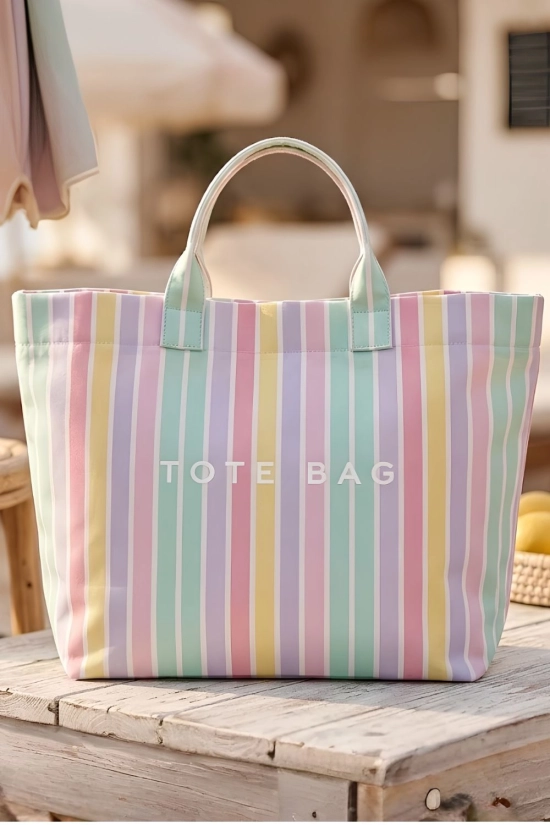copia de Bolso Tote Playero - Malva 2
