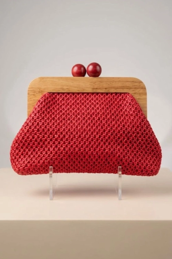 Bolso clutch Soleil - Rojo Pianno39 2