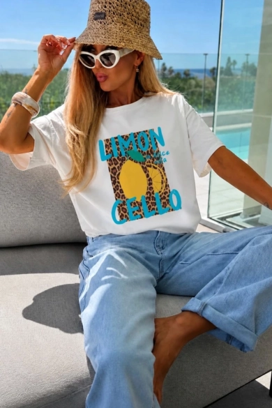 Camiseta Breni - Blanco Pianno39