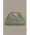 Bolso de Rafia Aneku - Verde Pianno39