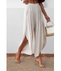 Pantalón Con Aberturas Torlina - Beige Pianno39