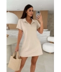 Vestido polo Tilo - Beige Pianno39