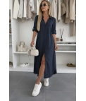 Vestido Crystal - Azul Oscuro Pianno39