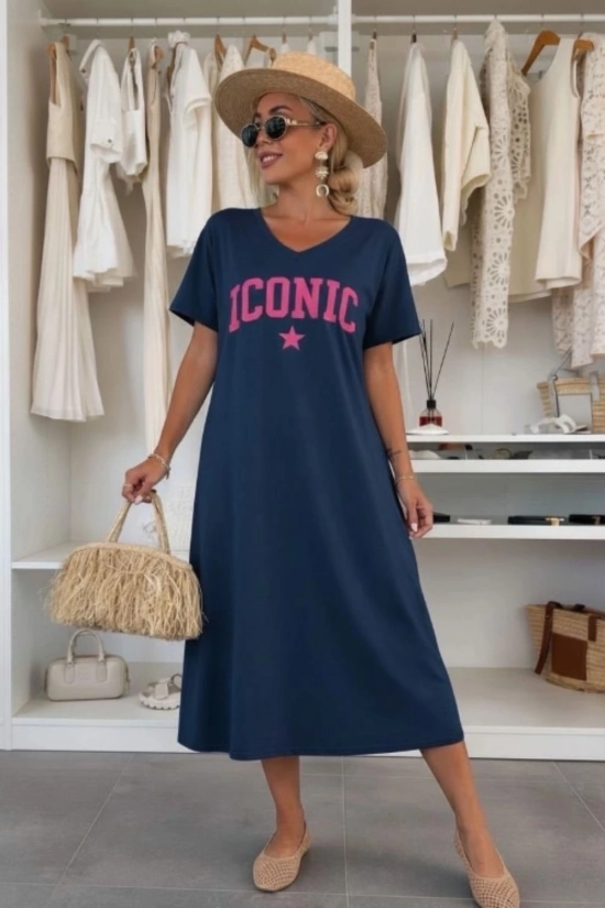 Vestido Iconic - Azul Marino