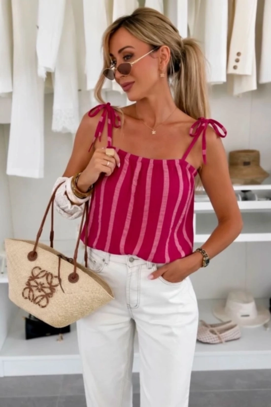 Top de gasa Duna - Fucsia Pianno39