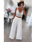 Pantalón Fluido Torlin - Blanco Pianno39