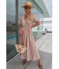 copia de Vestido largo Olivia - Fucsia