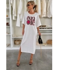 Vestido Casual Amore - Blanco